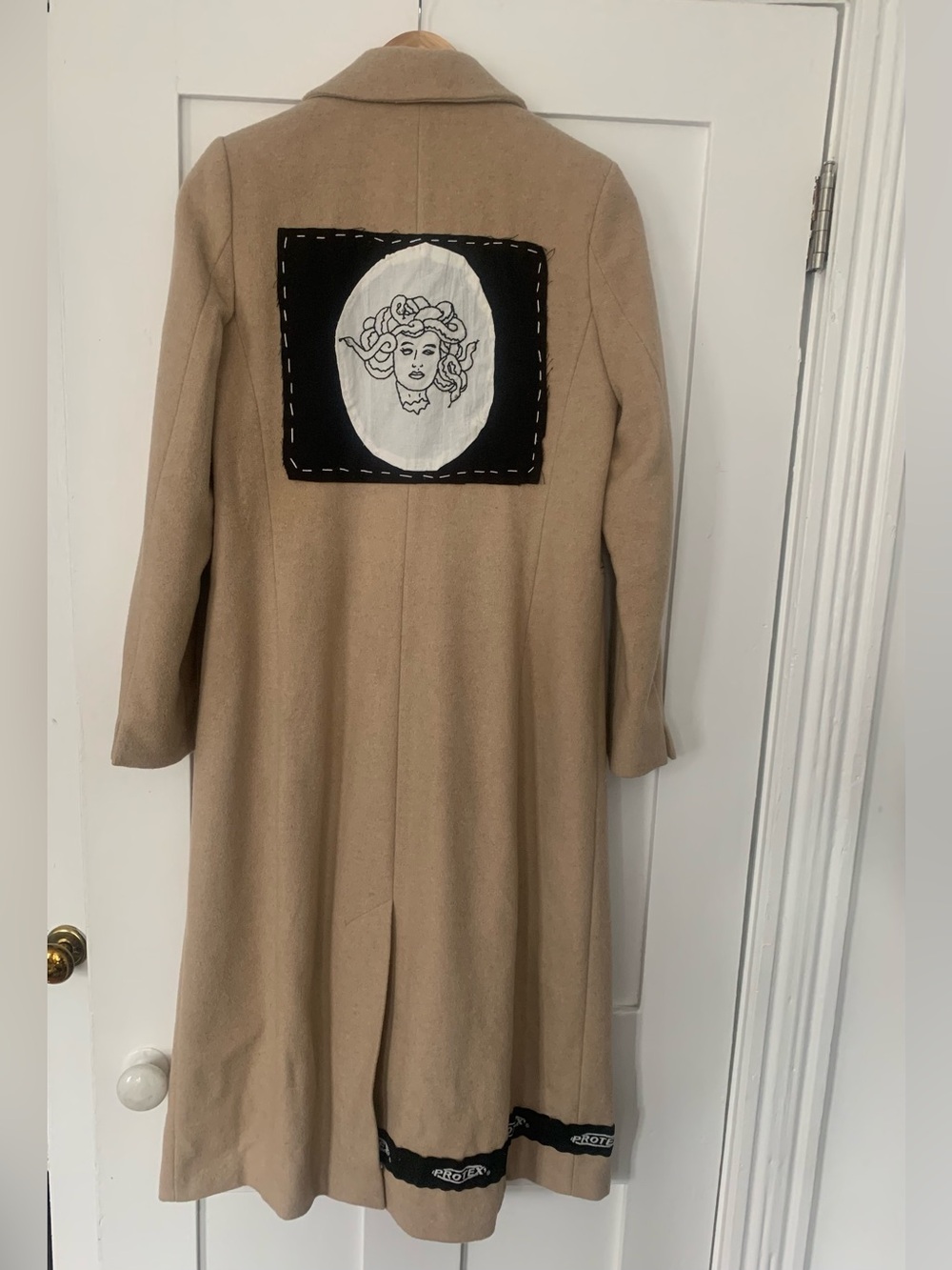 Embellished Pea Coat